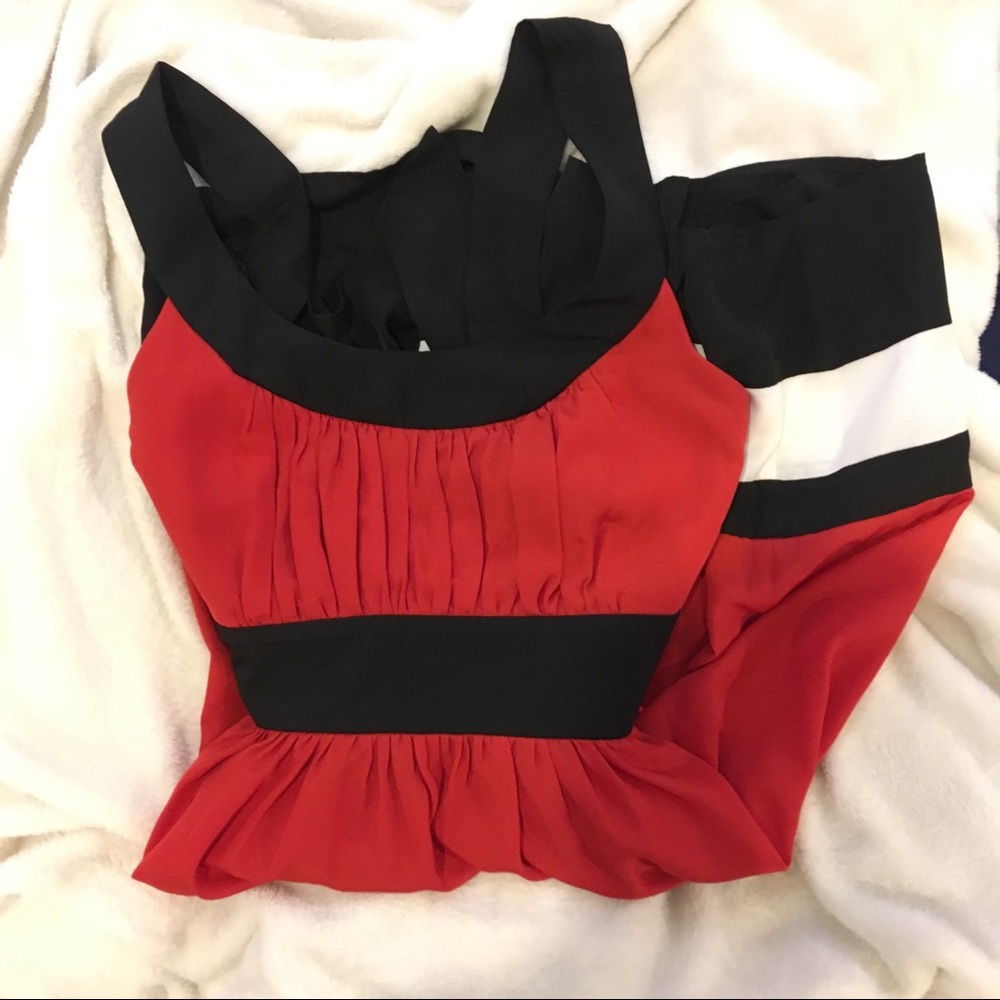 Cute red dress